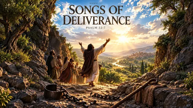Songs of Deliverance optimized album cover — Psalm 32:7