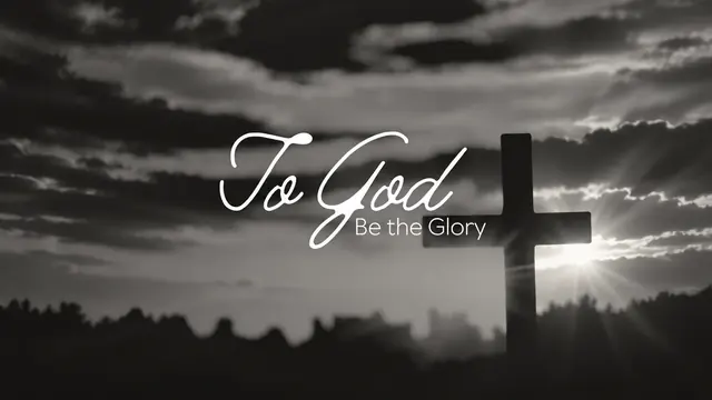 Fourthwall artwork — To God Be The Glory