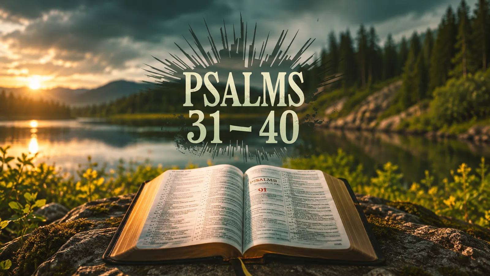 Fourthwall artwork — Psalms 31 to 40