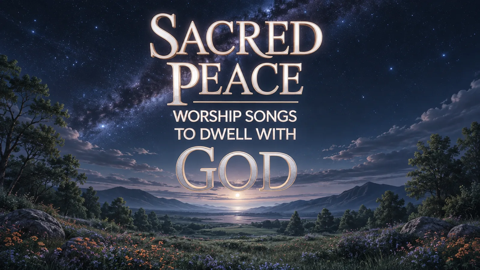 Fourthwall artwork — Sacred peace, worship songs