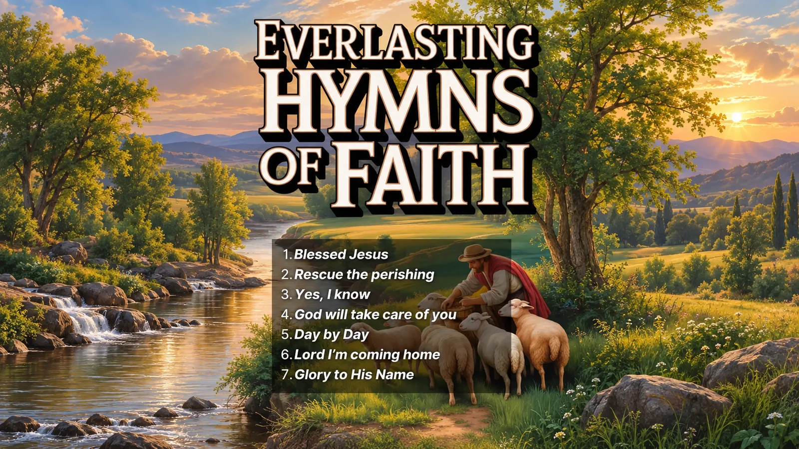 Fourthwall artwork — Hymns of Faith Vol. 1